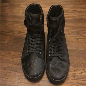 Android Homme Black High Top Sneakers • Size 12